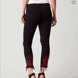 Mid-Rise Black “Flying Monkey” Jeans